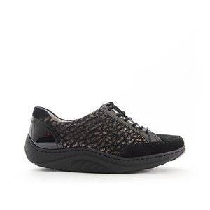 Waldlaufer Helli sneakers in black with metallic details
